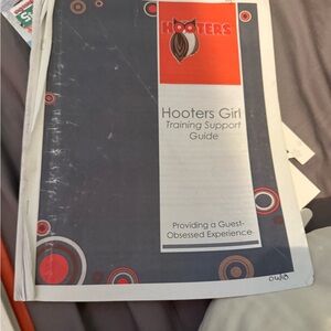 Hooters Training Bundle RARE Exclusive